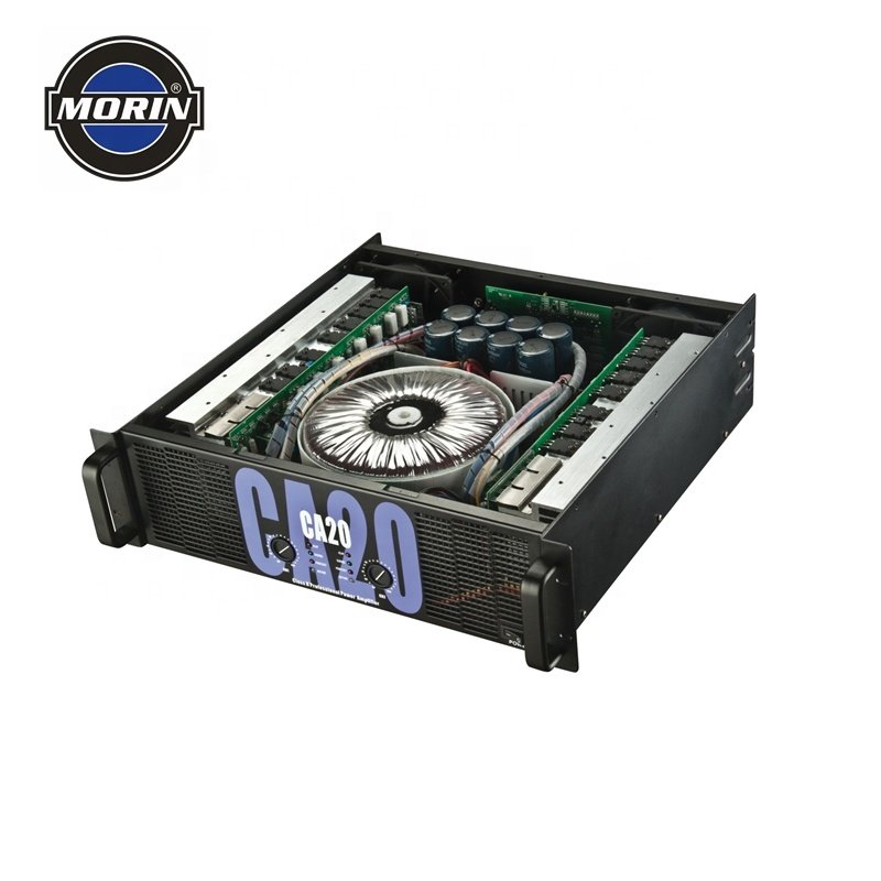 2024 Top seller 2 channel 110v-240v ac power 2000w sound equipment amplifiers speaker professional 3u power amplifier