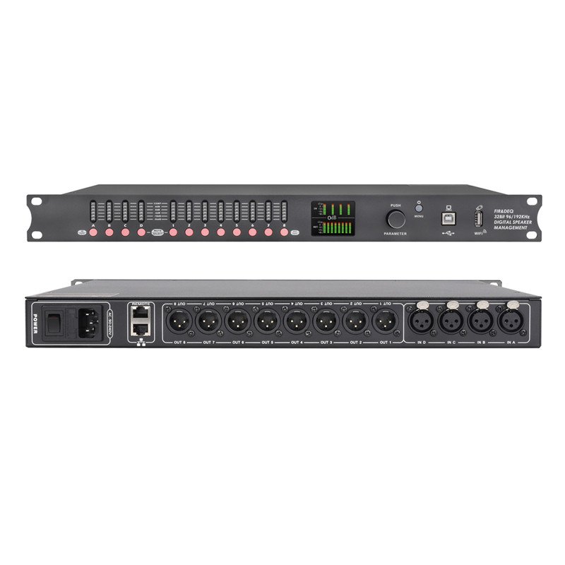 DP48F Professional digital audio DSP processor for stage sound equipment