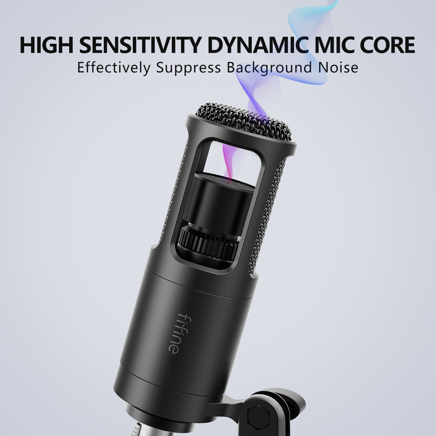 Fifine Podcast Equipment Sound Card 3.5mm Headphone Monitor Speaker Audio Mixer Soundcard Audio Interface Recording Microphone