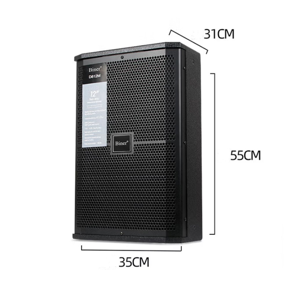 Biner D812 High Quality Single 12 inch Sound System Speaker With Professional Audio For Stage Performance