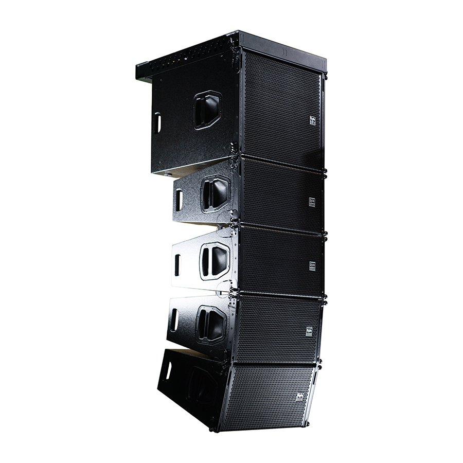 live events sound system professional audio equipment dual 10 inch loudspeaker line array dj wooden sound box