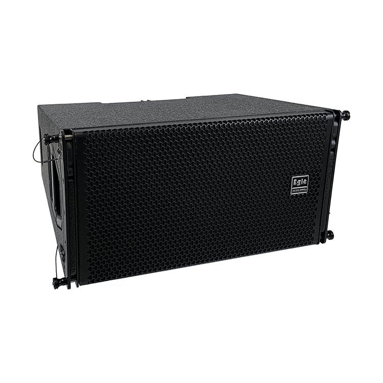 live events sound system professional audio equipment dual 10 inch loudspeaker line array dj wooden sound box