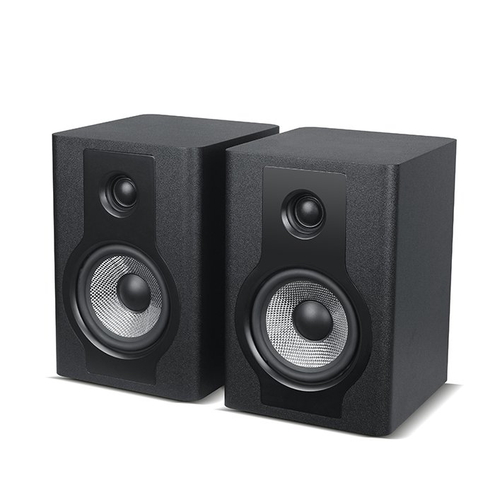 Good sound 100W 5 inch woofer bass XLR TRS home studio lab DJ audio equipment professional powered active monitor speaker