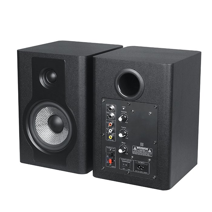 Good sound 100W 5 inch woofer bass XLR TRS home studio lab DJ audio equipment professional powered active monitor speaker