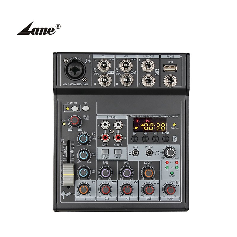LANE TG502 professional audio dj mixer of sound system mixer dj controller professional audio audio mixer with effects