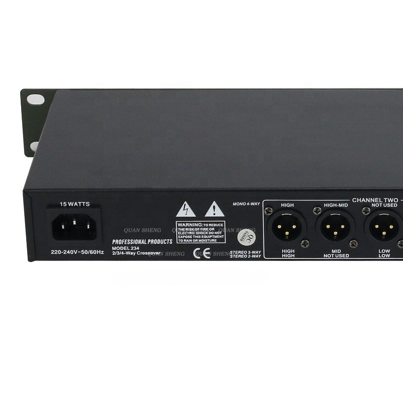 234XL Crossover Professional Audio Peripherals Stereo 2/3-way Mono 4-way 234 XL for Dbx