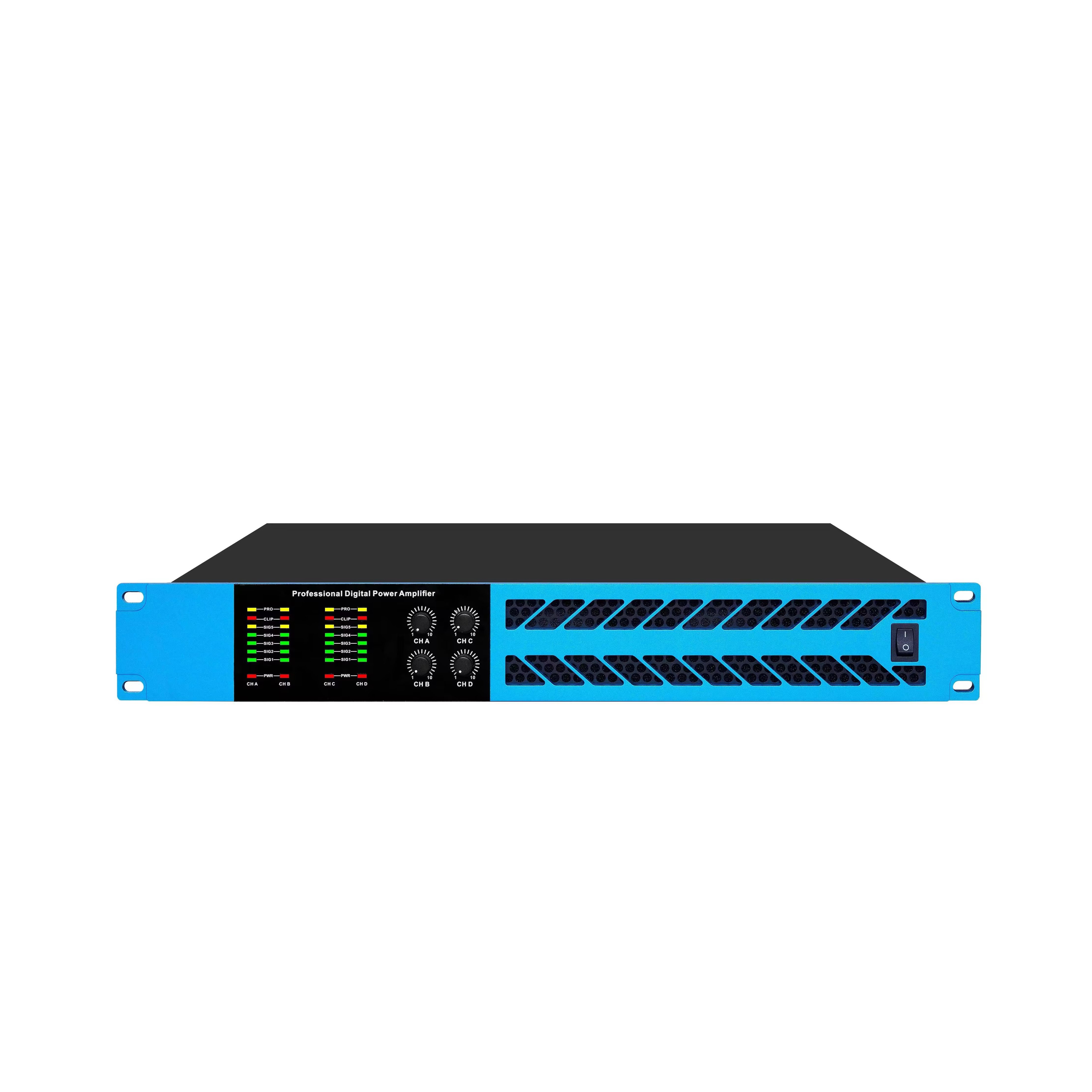 PV4450 KU4400 Professional 4 Channel Digital Audio Amplifier High-performance Audio Processor