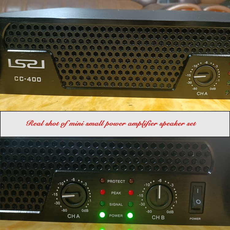 CC-400 music system full speakers system sound professional Amplifier high-power professional outdoor audio wedding performance