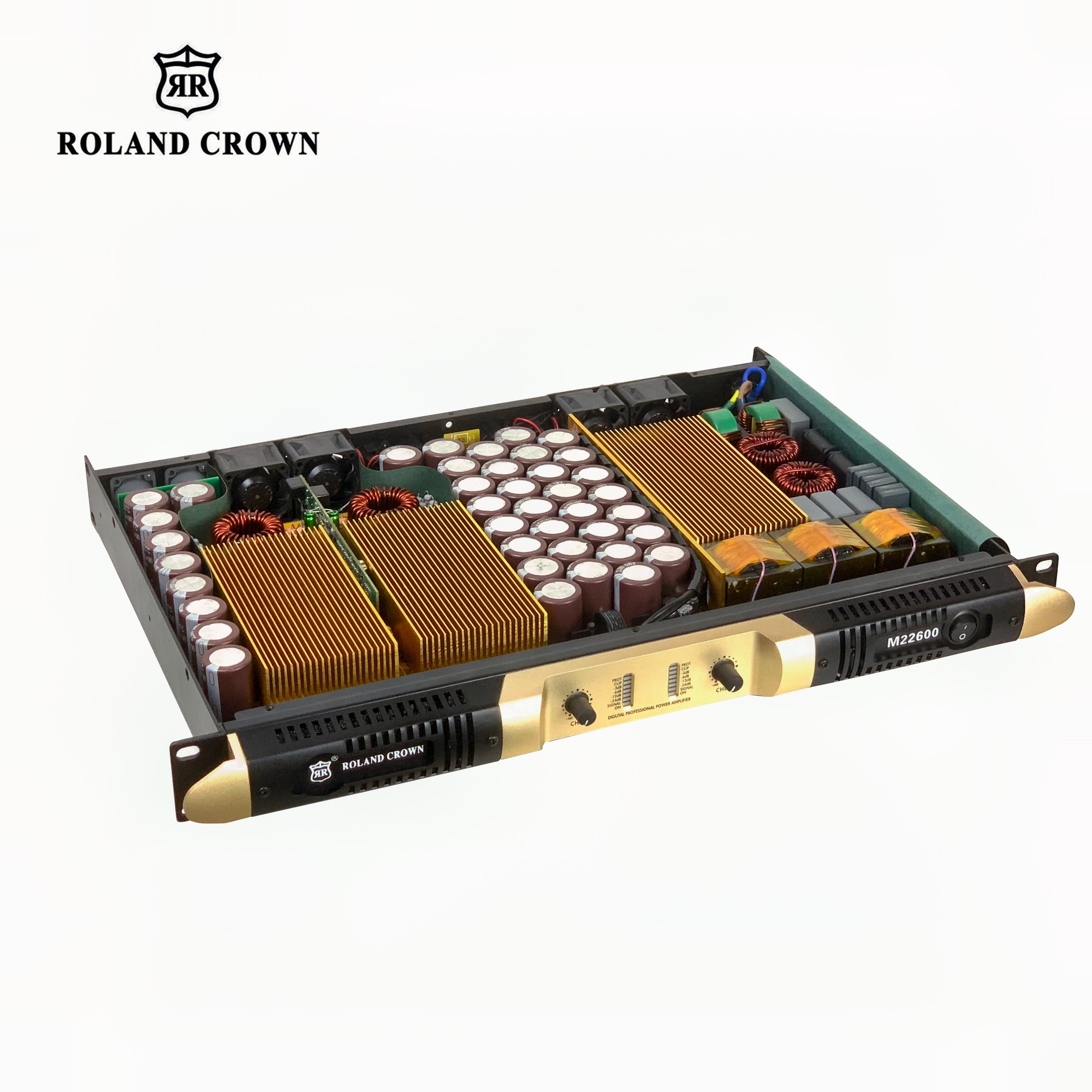 R22400 stage subwoofer performance linear array sound 2 * 2400w 2-channel stereo PFC digital professional power amplifier
