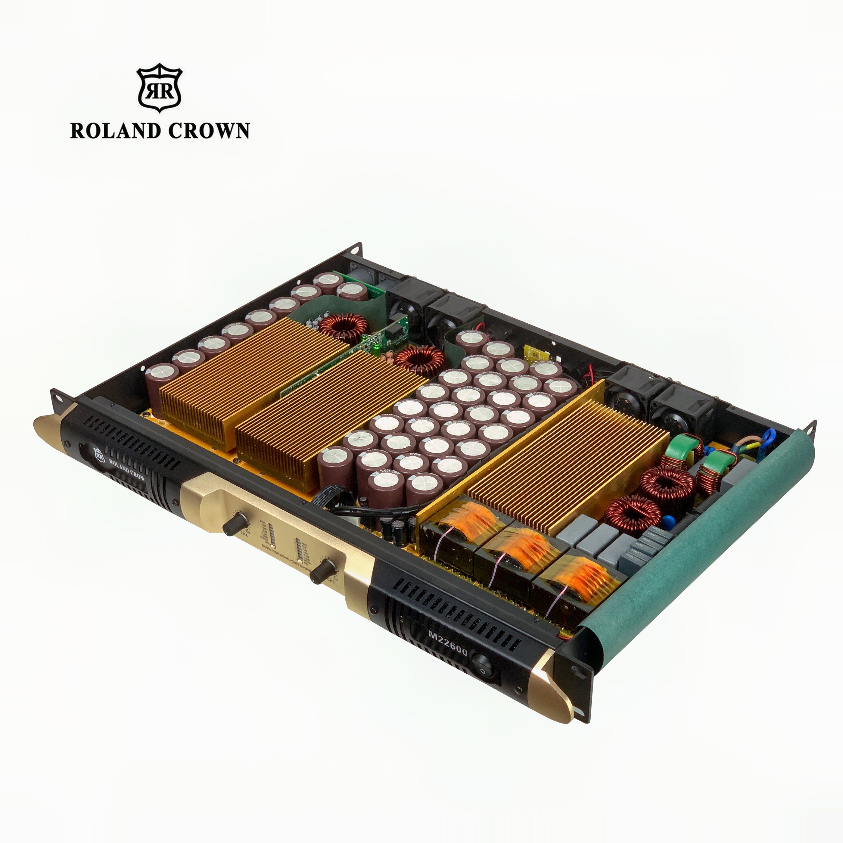 R22400 stage subwoofer performance linear array sound 2 * 2400w 2-channel stereo PFC digital professional power amplifier