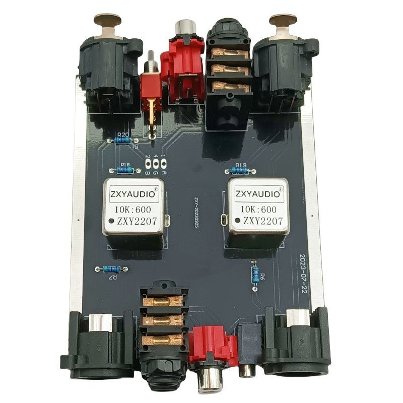 ZXY2207 10K:600 Audio Isolator Audio Common Ground Isolator Noise Reduction Module Current Sound Eliminator