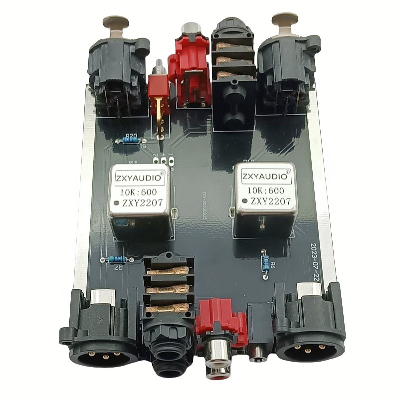 ZXY2207 10K:600 Audio Isolator Audio Common Ground Isolator Noise Reduction Module Current Sound Eliminator