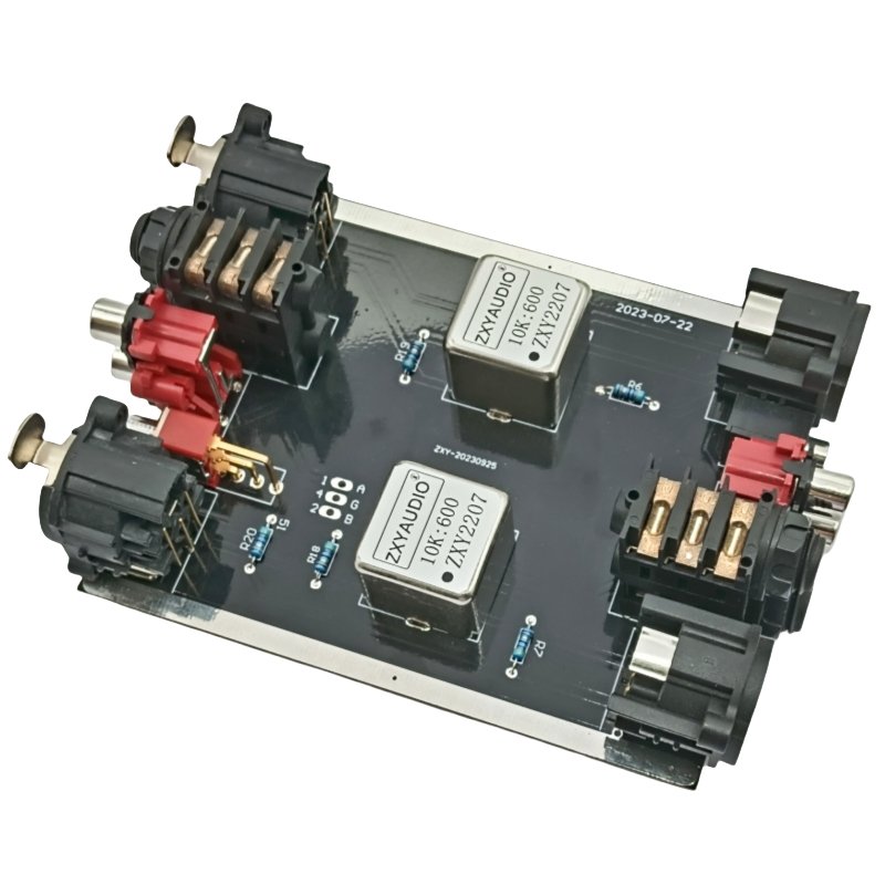 ZXY2207 10K:600 Audio Isolator Audio Common Ground Isolator Noise Reduction Module Current Sound Eliminator