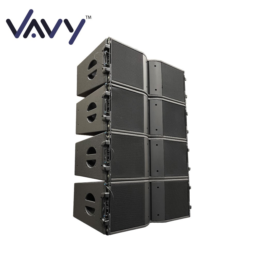 Classic dual 10 line array speakers big speakers outdoor dj party sound system