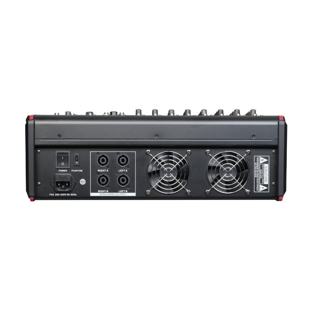 AKS YD-6 Digital Mixer with 6-channel mono microphone input for Audio Sound Equipment