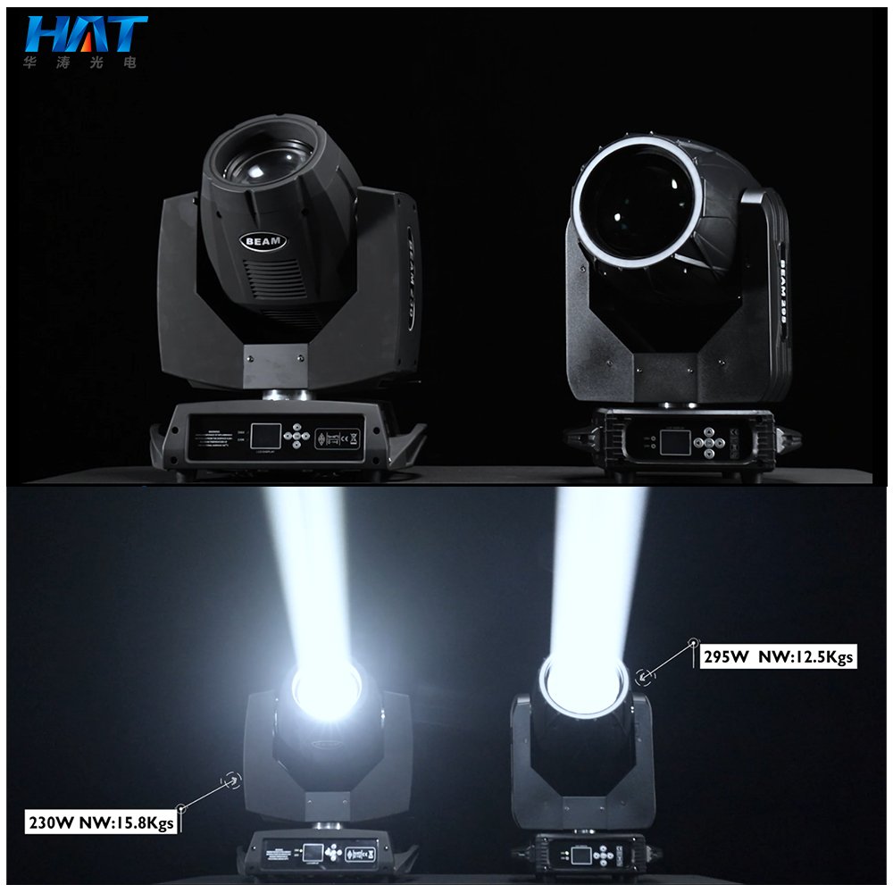 HAT Super Spider 295W Stage Lighting Equipment Professional 295W Sharpy Beam Moving Head Beams Stage Light 12R Beam 295 Moving H