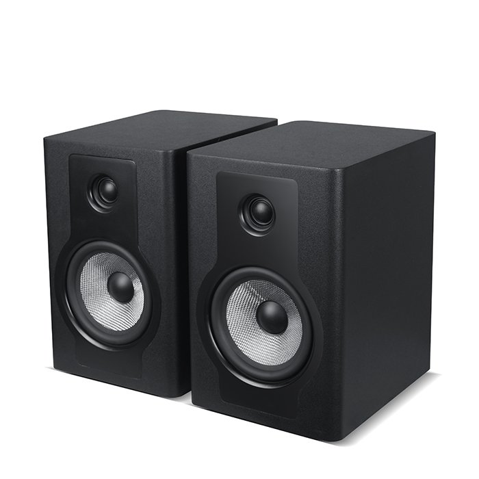 Good sound 100W 6.5 inch woofer bass XLR TRS home studio lab DJ audio equipment professional powered active monitor speaker