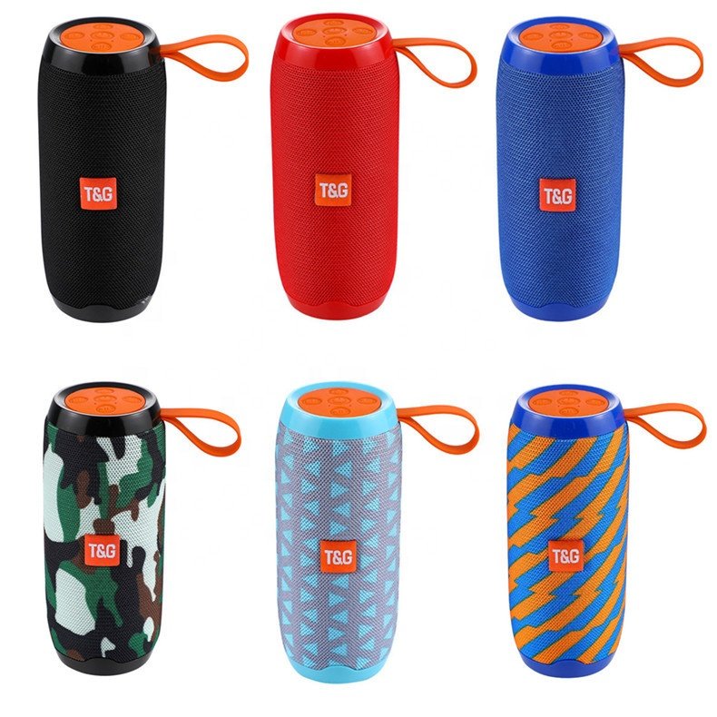 Hot Sales Dropshipping Outdoor Wireless Speaker TG117 Sound Equipment amplifiers Portable Subwoofer with plug-in Card Speakers