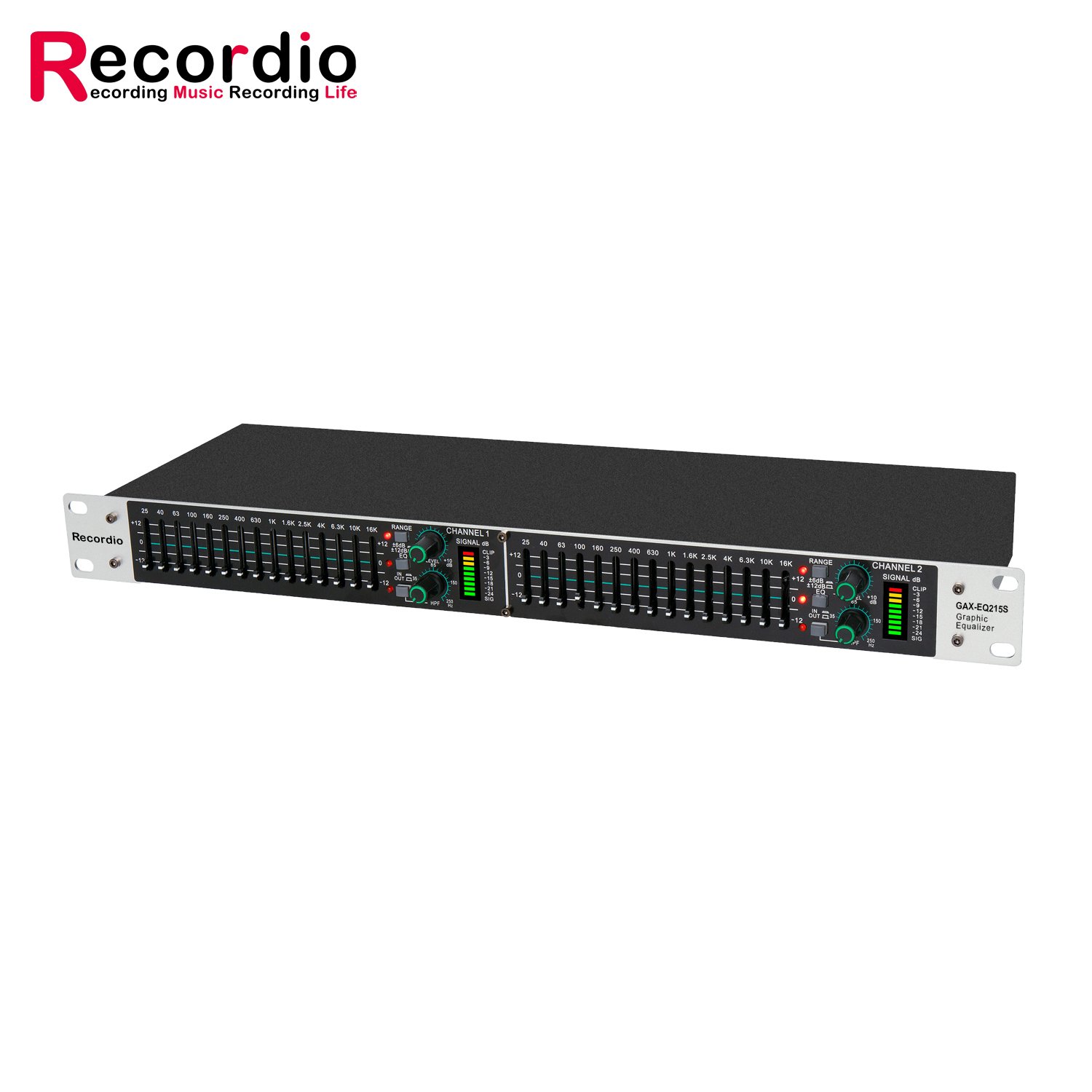 GAX-EQ215S Professional equalizer dual 15-segment graphic equalizer equipment stage perform