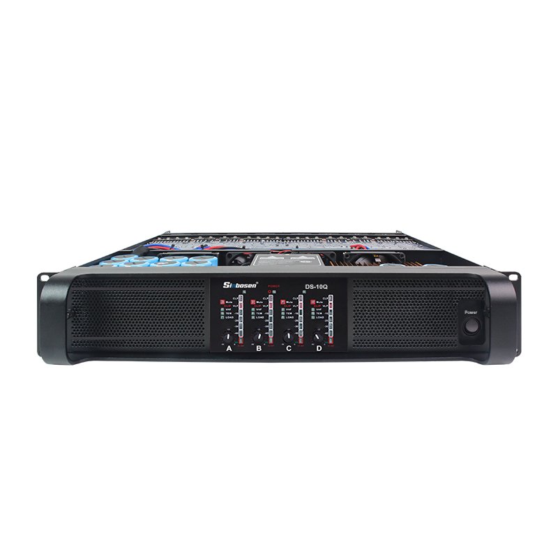 DS-10Q sound system for stage performance 4 channel amplifier class td karaoke line array speakers