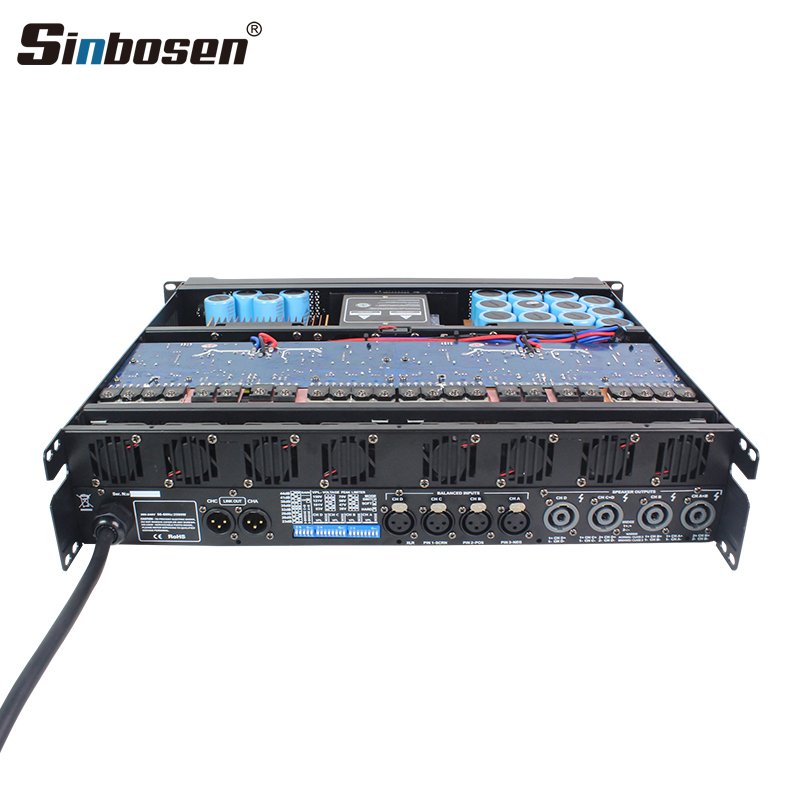 DS-10Q sound system for stage performance 4 channel amplifier class td karaoke line array speakers