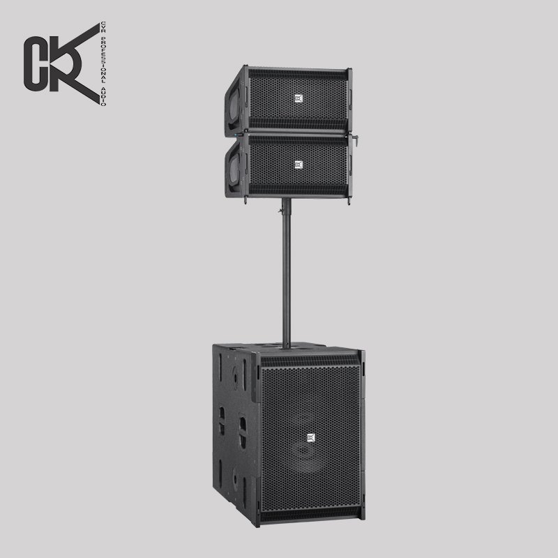 Cvr professional 10" neodymium woofer powered/active 1000watt line array sound equipment/sound system