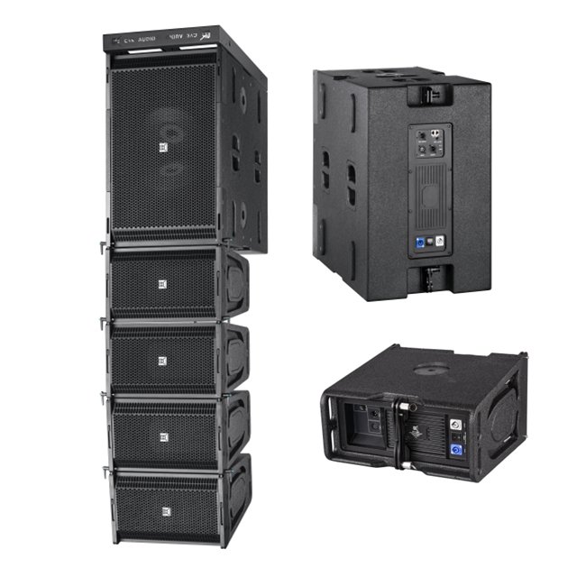 Cvr professional 10" neodymium woofer powered/active 1000watt line array sound equipment/sound system