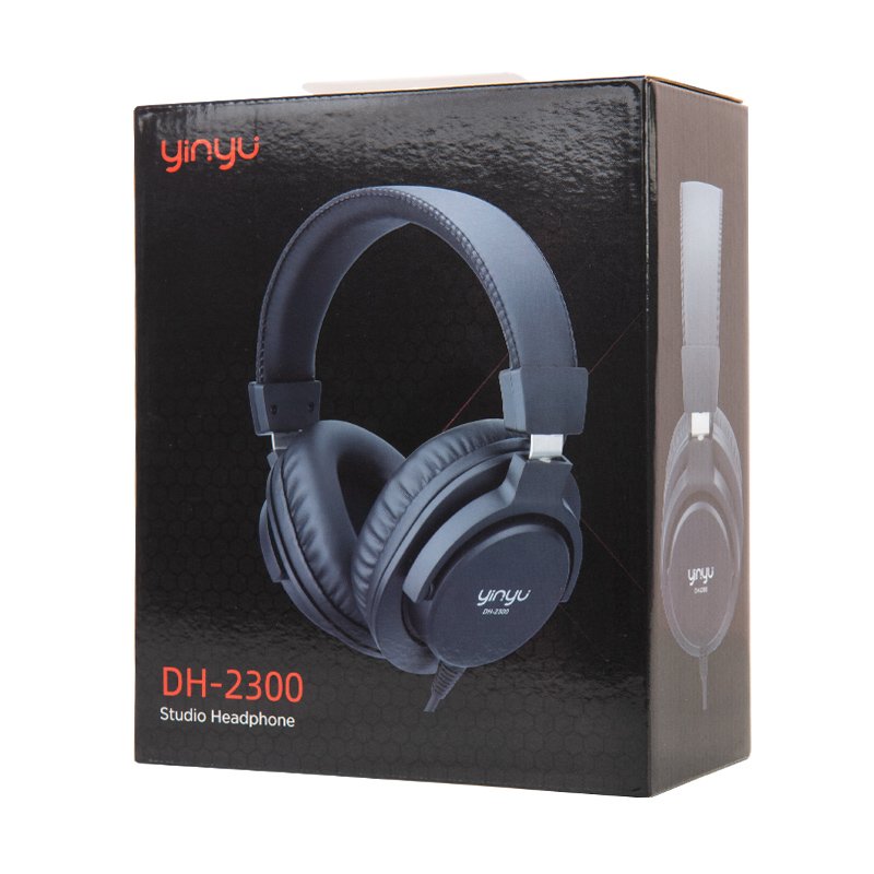 DH2300 Classic Wired Over-Ear Professional DJ Mixing Studio Headphones Audio Sound Equipment for Monitoring Earphones