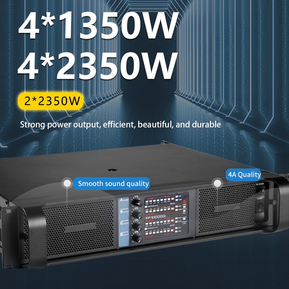 1300 W x4 Class D 4 Channel Digital Amplifiers Stage Karaoke DJ power amplifier professional amplificador digital