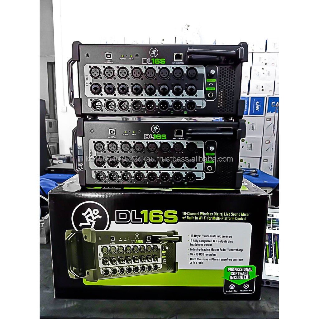 Fresh Offer For MackieS DL16S 16-Channel Wireless Digital Live Sound Mixer with Built-In WiFi in stock.