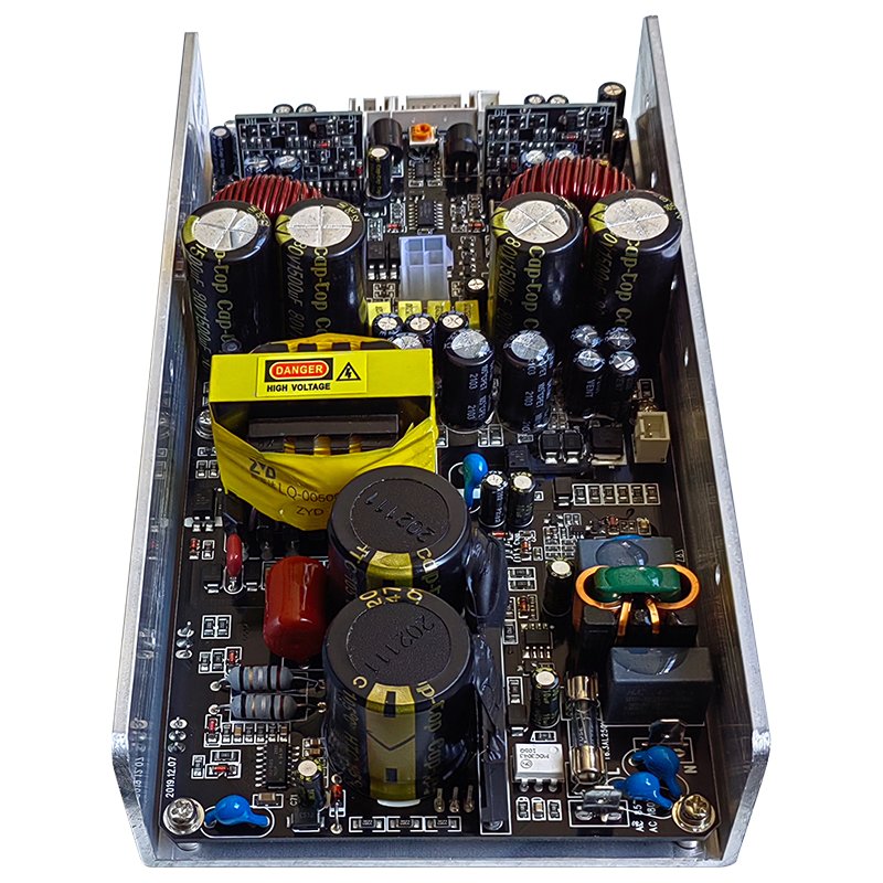 EMI Certified High-Performance Class D 600W 2-Channel Amplifier Module: Fixed Frequency, Low Power Consumption, High-Quality