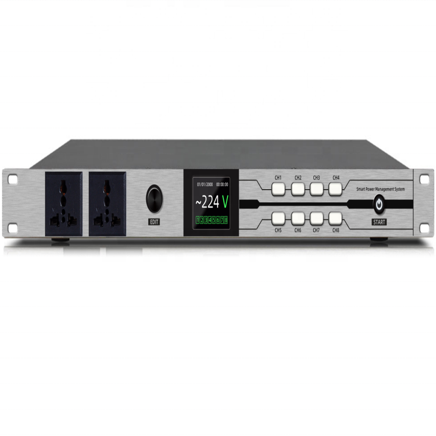 professional sound equipment audio power sequencer power management
