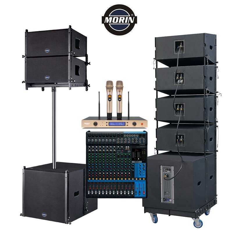 March Expo China Professional Audio Mini Linear Sound System Speakers Active Line Array
