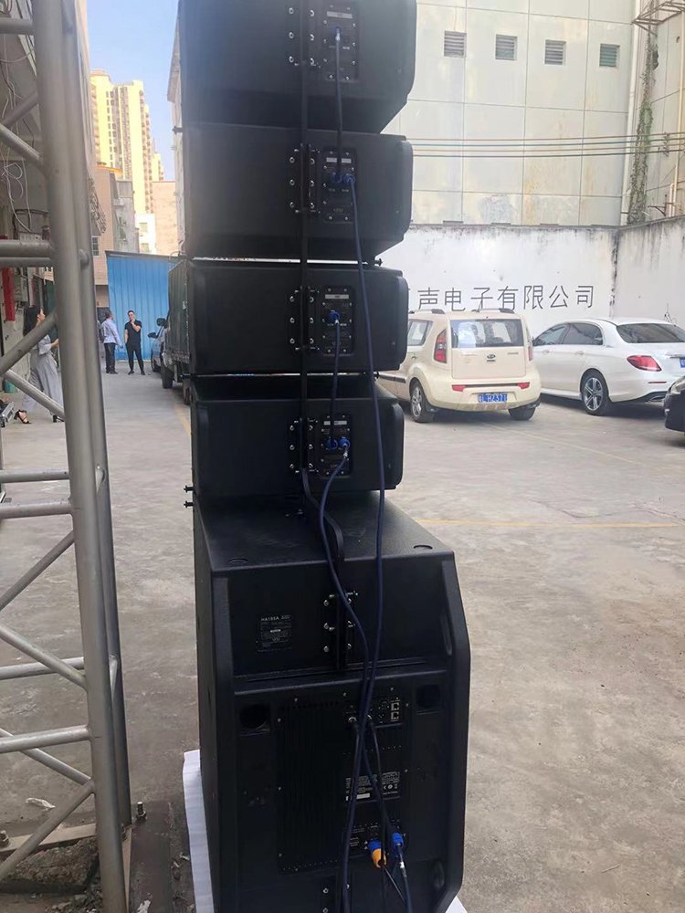 HA2 active line array sound speaker wedding stage business performance school playground engineering professional audio video