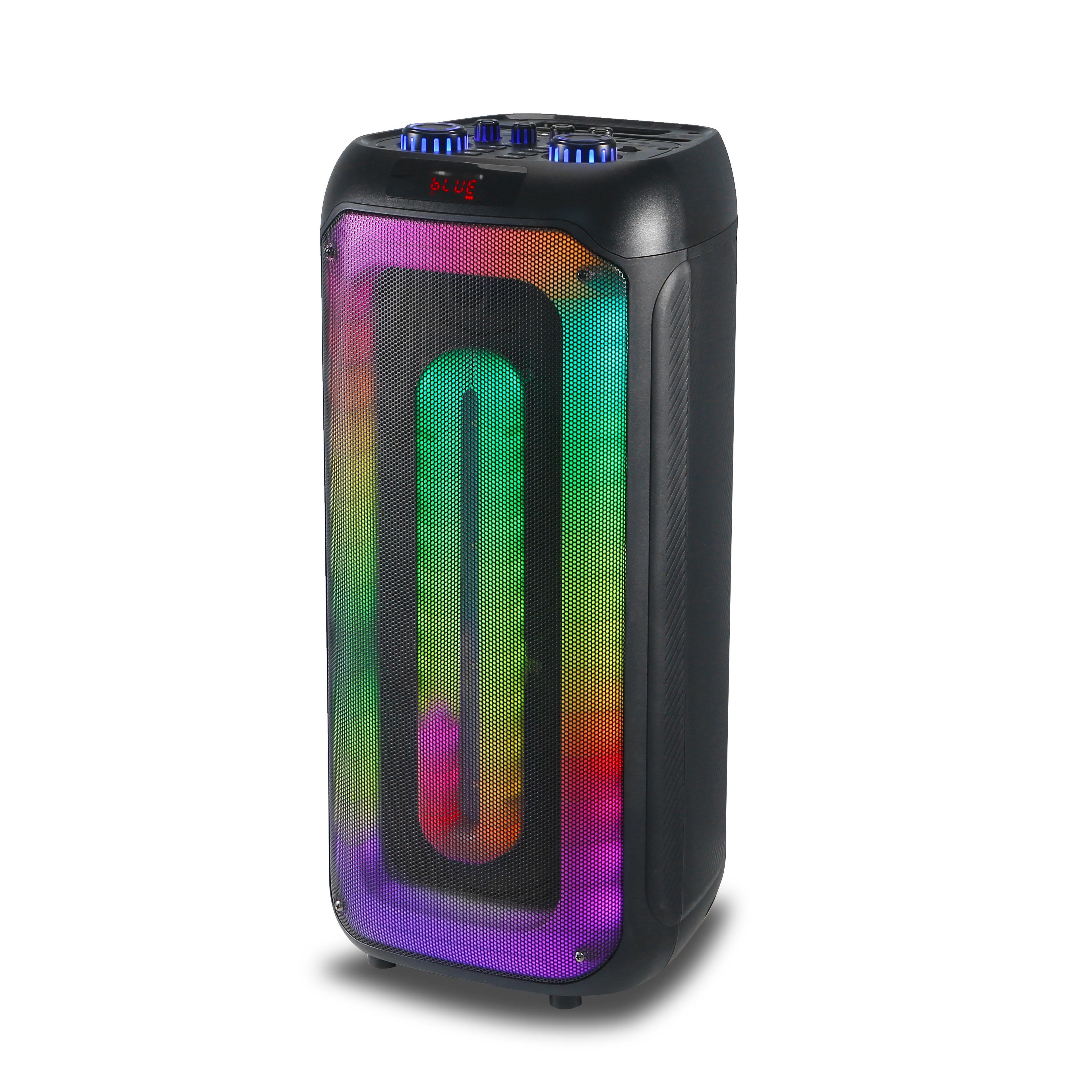2024 Factory ZQS Speaker RMS 40W Big Power Party Speaker With Wireless Microphone JOBOLBASS Speaker RX-8289B