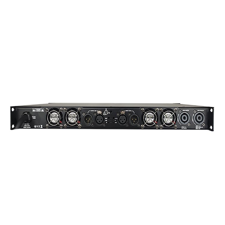 4 Ohm 5200 Watt Drive Dual 18'' Speaker Audio System Sound Subwoofer Amplifier Class D 1U Digital Amplifier 2600 Watt 8 Ohm