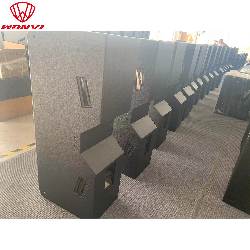 Dual 12" Neodymium Line Array Cabinet Box Speaker System
