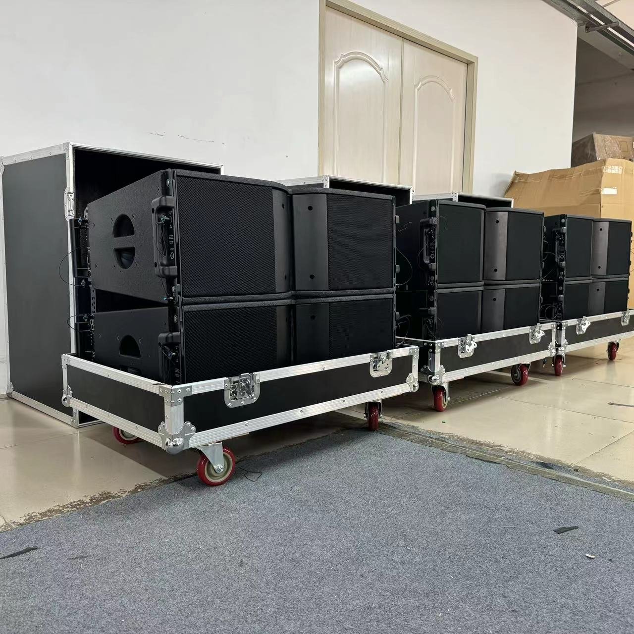 K10 Dual 10 inch 2 ways Line Array Speakers complete professional sound system professional sound equipment powered speakers