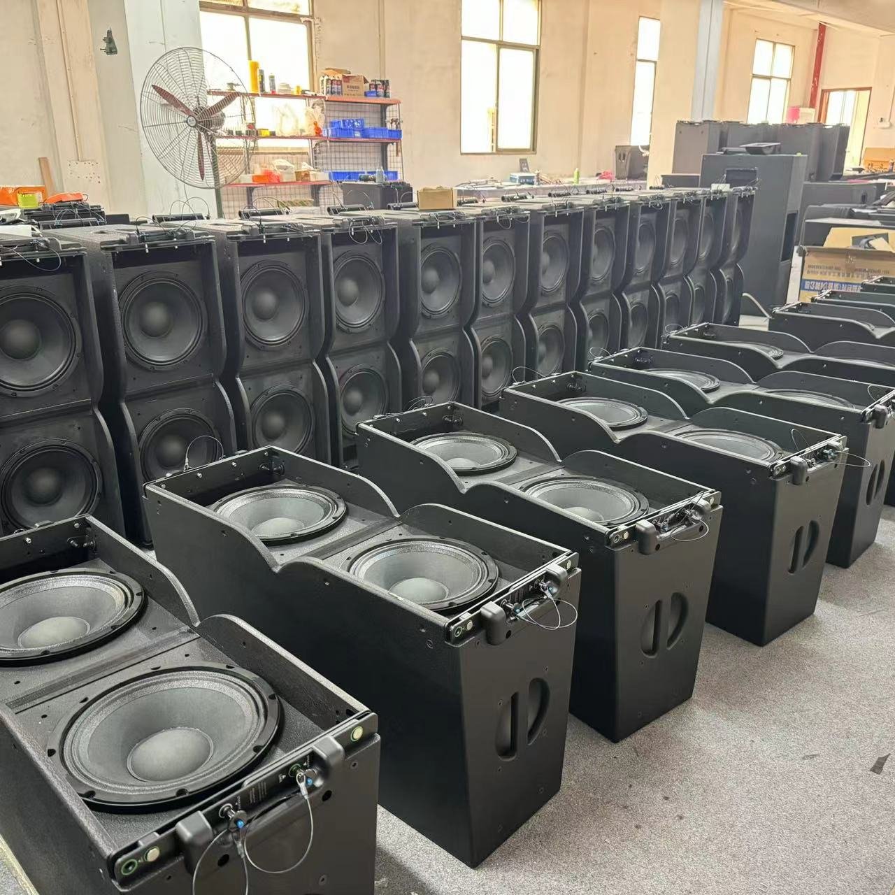 K10 Dual 10 inch 2 ways Line Array Speakers complete professional sound system professional sound equipment powered speakers
