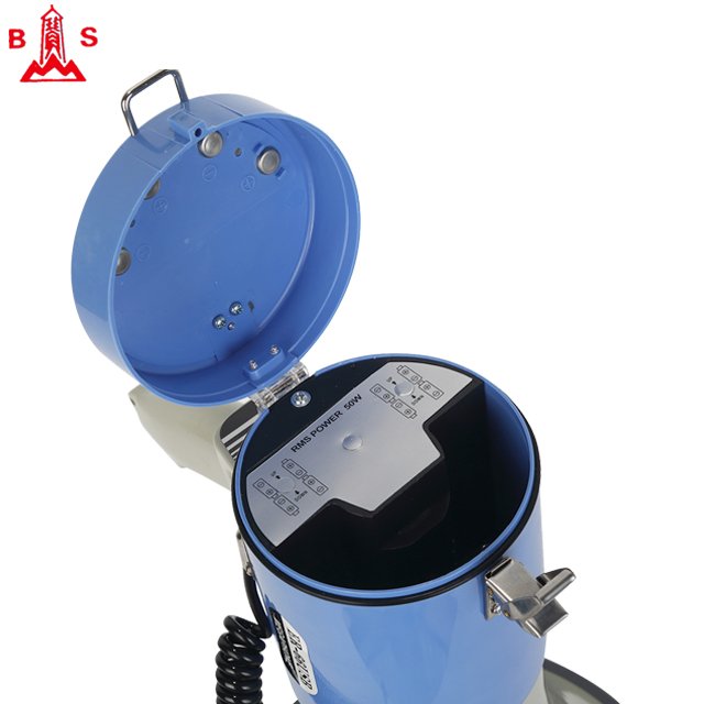 50W megafone with USB/SD socket high power megaphone speaker bullhorn loudspeaker manufacturer