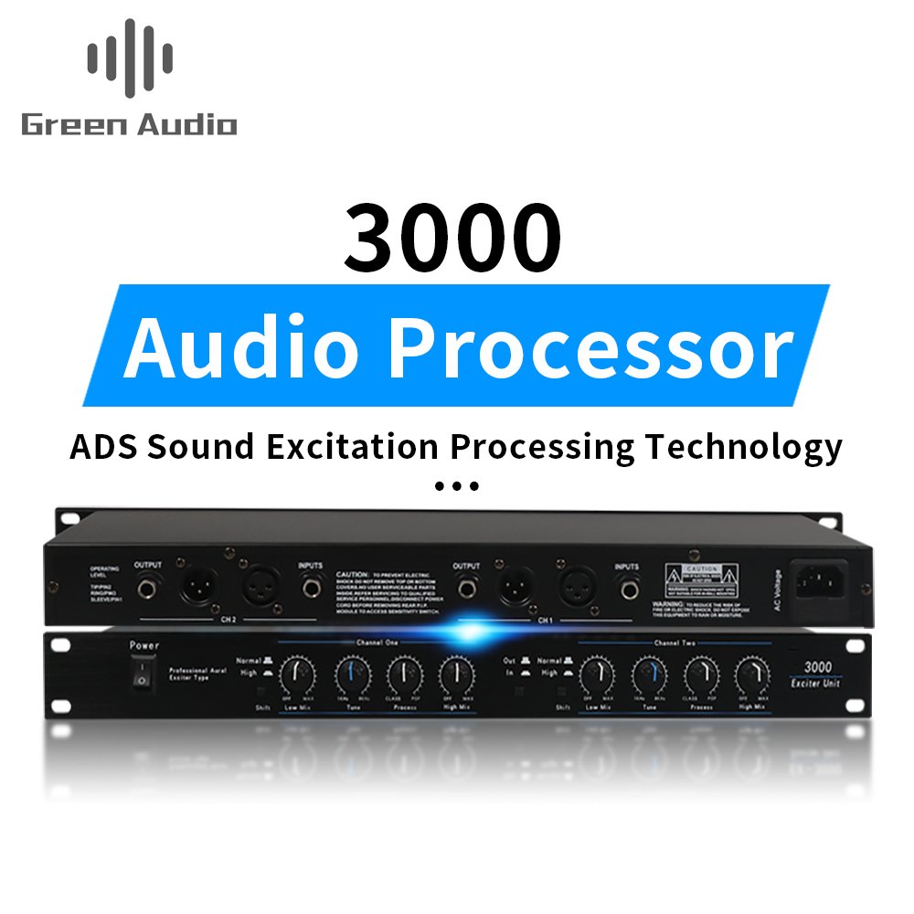 GAX-3000 Sound Audio Exciter Processor speaker management Professional audio processor stage audio equipment