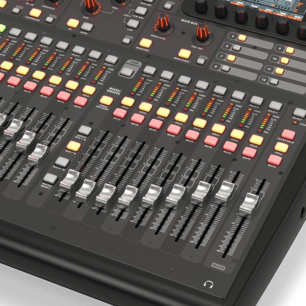 Behringer X32 Producer Digital Console 16 Inputs 8 Outputs Audio Sound Equipment Indoor Pa System Digital Mixer