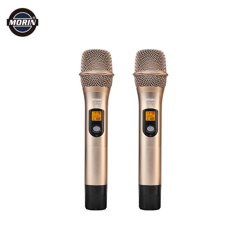 high standard quality wireless karaoke microphone for singing and speech