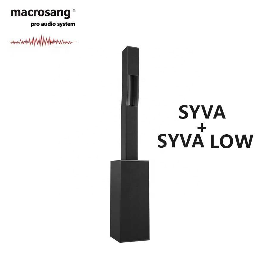 SYVA two-way 6*5 inch mini line array speaker sound system column loudspaker full DJ system