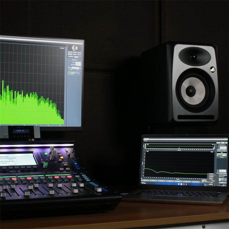 Active Studio Monitor Audio Sound Equipment High-Performance Speaker for Professional Studios