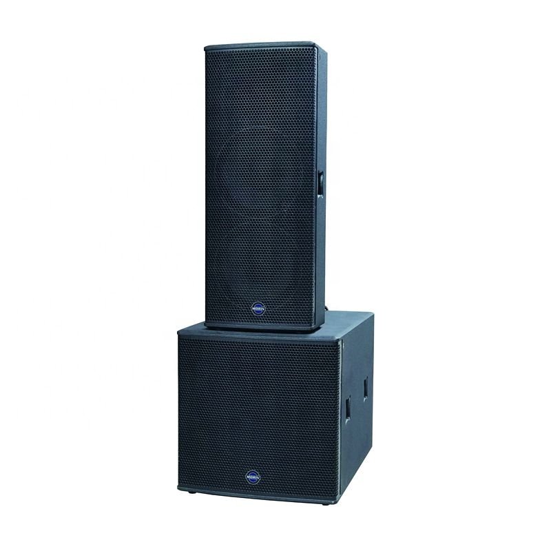 2000W 18-Inch 2-Way Active Stage Monitor Speaker for Church Lounge Live Event Concert Music Festival