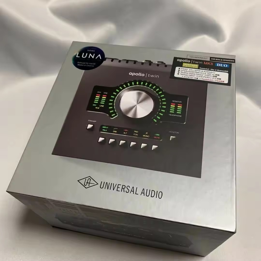 FAST SHIPPING Universal Audio Apollos Twin X DUO Heritage Edition Desktop Thunderbolt 3 Audio Interface