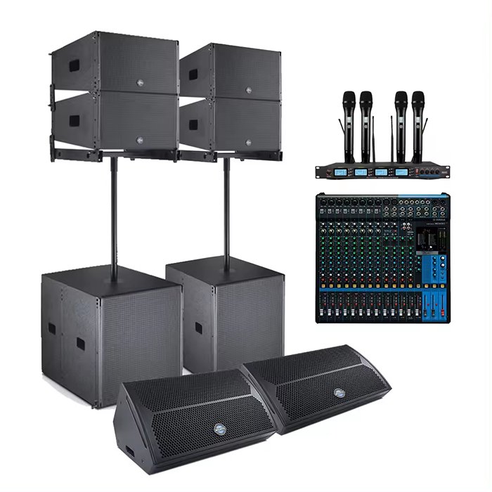 Professional Passive 10inch line array speaker, using at outdoor show TW-10 & TW-18SUB