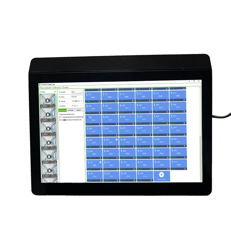 Tonmind PA100 IP Software Console Public Address Professional IP Audio Equipment PA System for IP Speaker PA Sound System