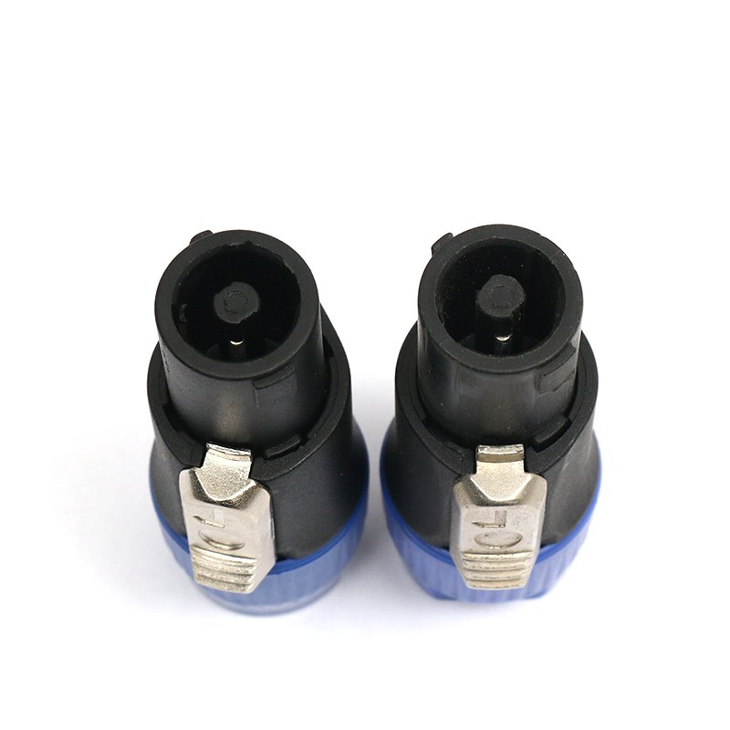 OEM Free Sample Audio plug Stage audio special connector Metal tail professional audio plug four core ohm head